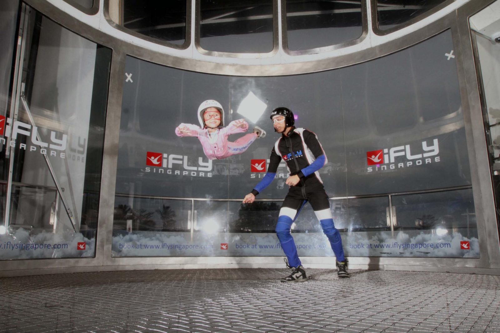 iFly Singapore kids indoor skydiving